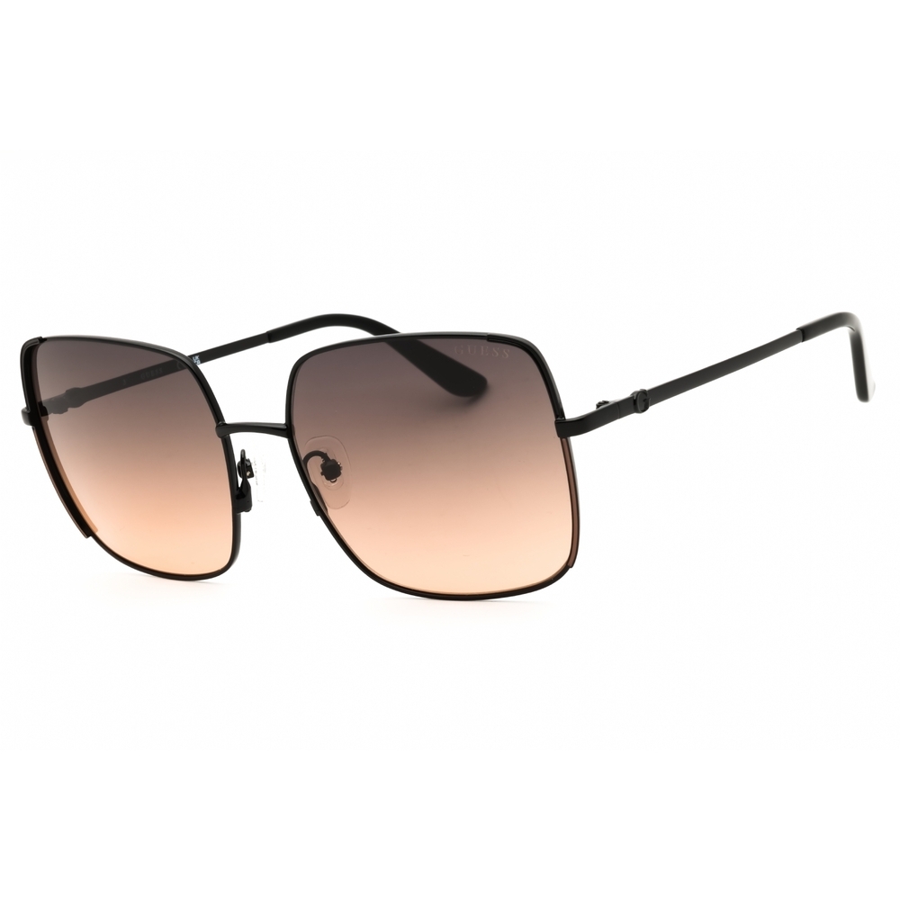 NWT Guess GU00194-01B Black Rectangle mm Sunglasses